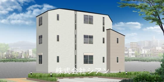 新築アパート　25㎡（劣化対策等級3級・土地先行決済物件）