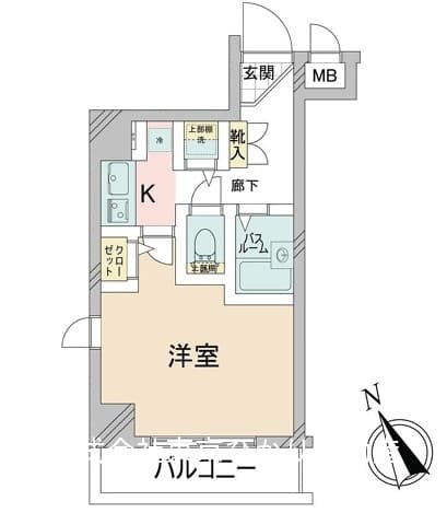 【新宿区】角部屋　バストイレ別【#3710】 - 2