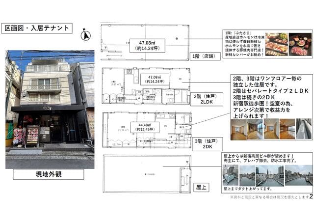 代々木1丁目店舗＆民泊 - 3