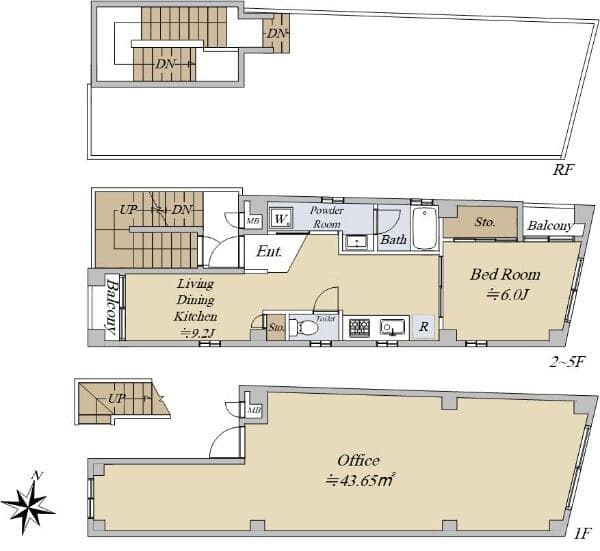江戸川区中央４丁目一棟マンション - 2