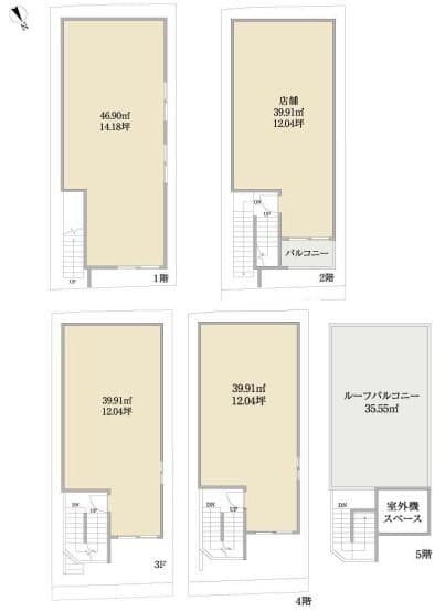渋谷区 一棟売りビル - 2