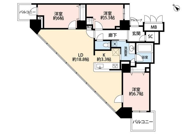 アップルタワー東京キャナルコート