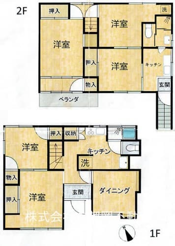 板橋区徳丸 ⌂全2世帯 空